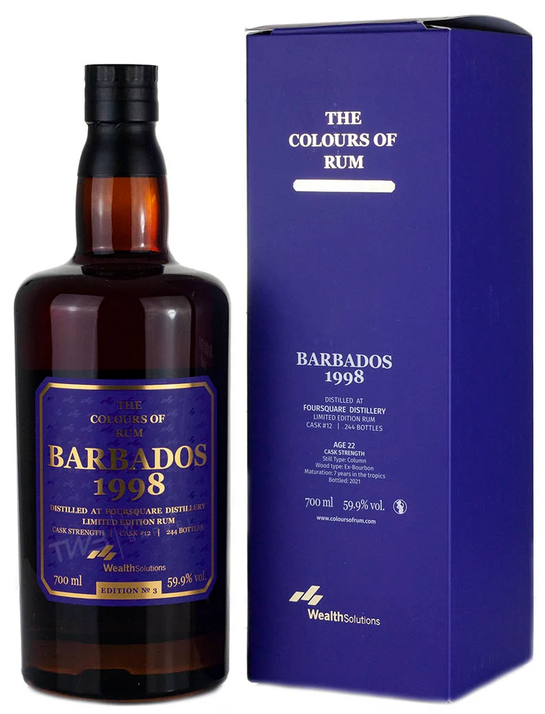 Foursquare 22 Year Old 1998 The Colours Of Rum Edition 3