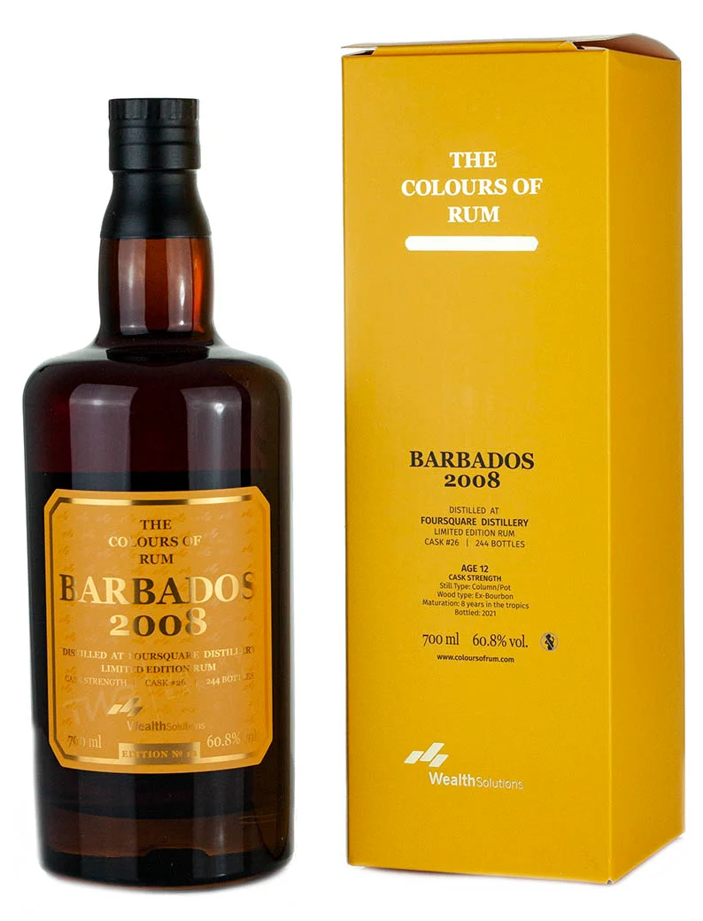 Foursquare 12 Year Old 2008 The Colours Of Rum Edition 12