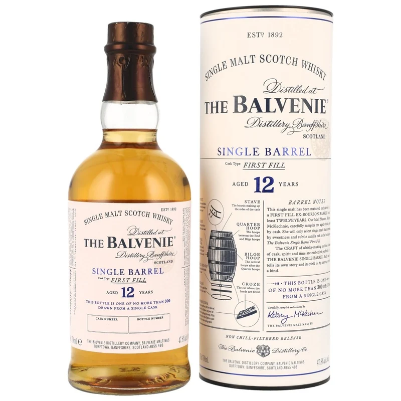 Balvenie Single Barrel 12 Jahre 0,7l 47,8%