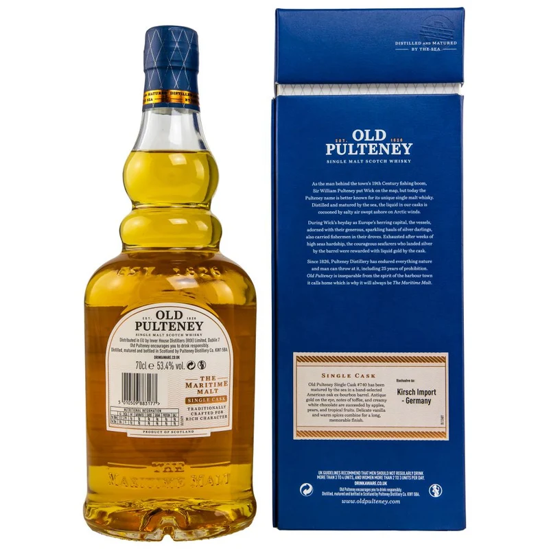 Old Pulteney 15 Jahre 2022 Single Cask #740 53,4% 0,7l