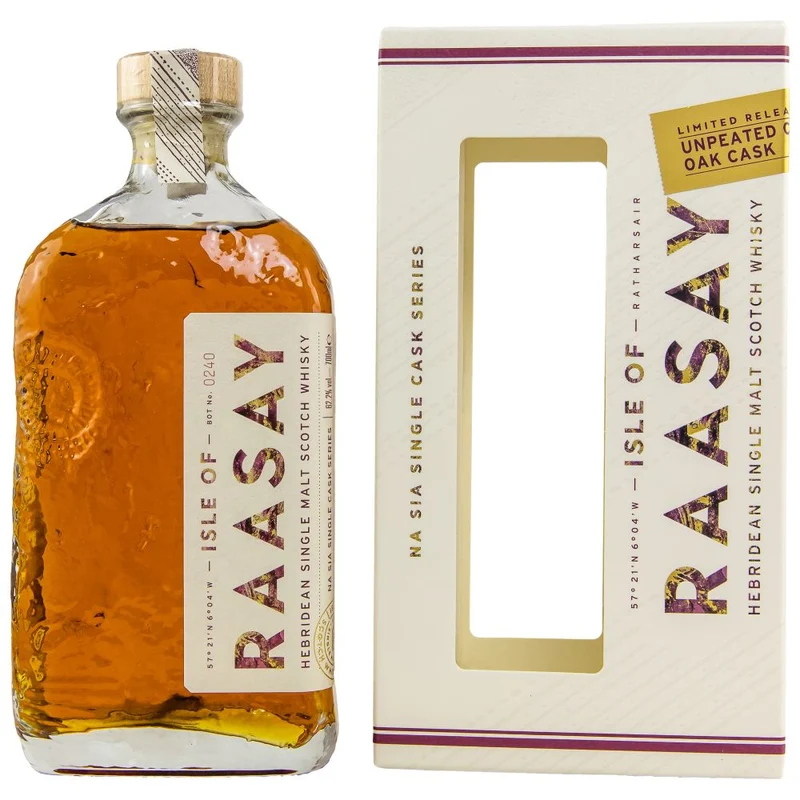 Isle of Raasay Unpeated Chinkapin Cask #19/83 62,2% 0,7l