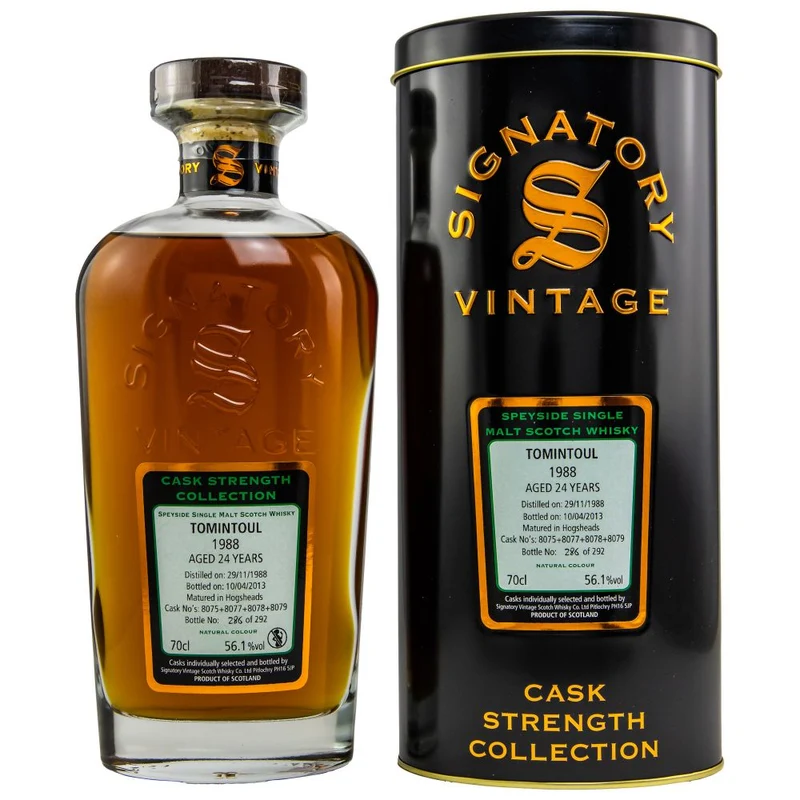 Signatory Vintage Tomintoul 1988 24 Jahre 56,1% 0,7l