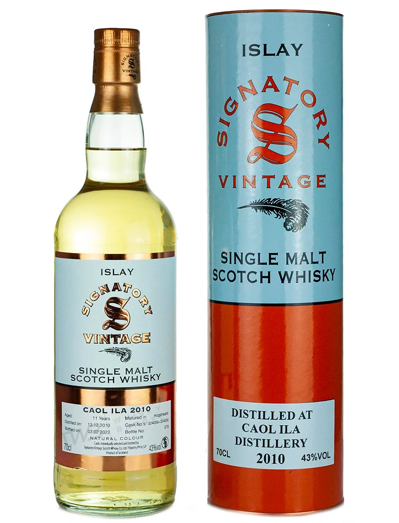 Caol Ila 11 Year Old 2010 Signatory Islay
