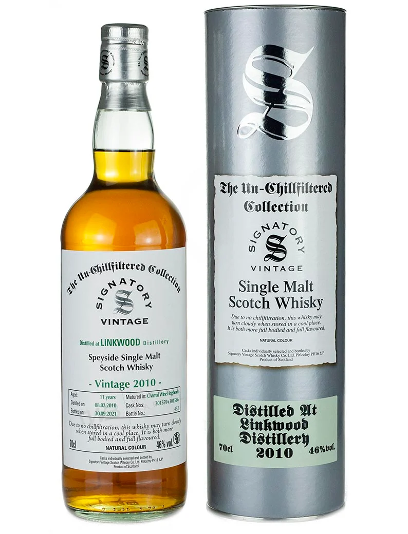 Linkwood 11 Year Old 2010 Signatory Un-Chillfiltered