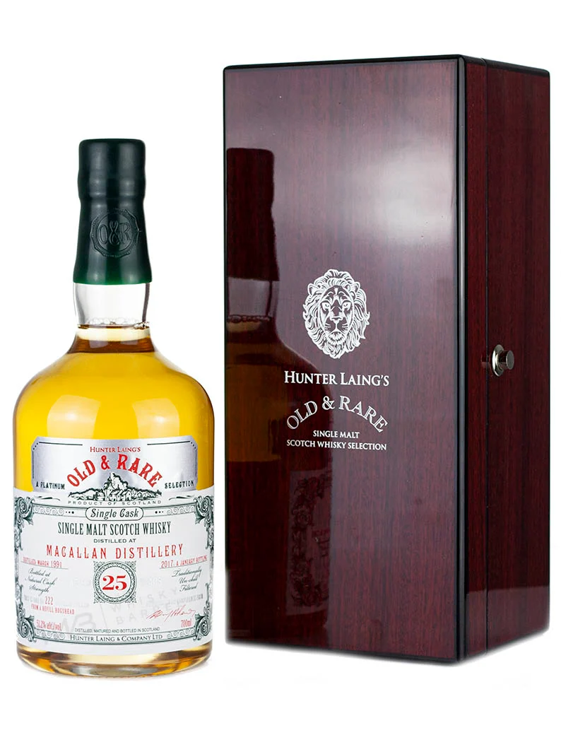 Macallan 25 Year Old 1991 Old & Rare Platinum