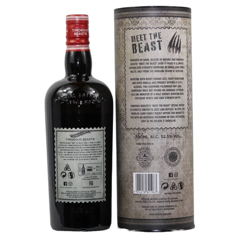 Timorous Beastie Limited Edition 13 Jahre 52,5% 0,7l