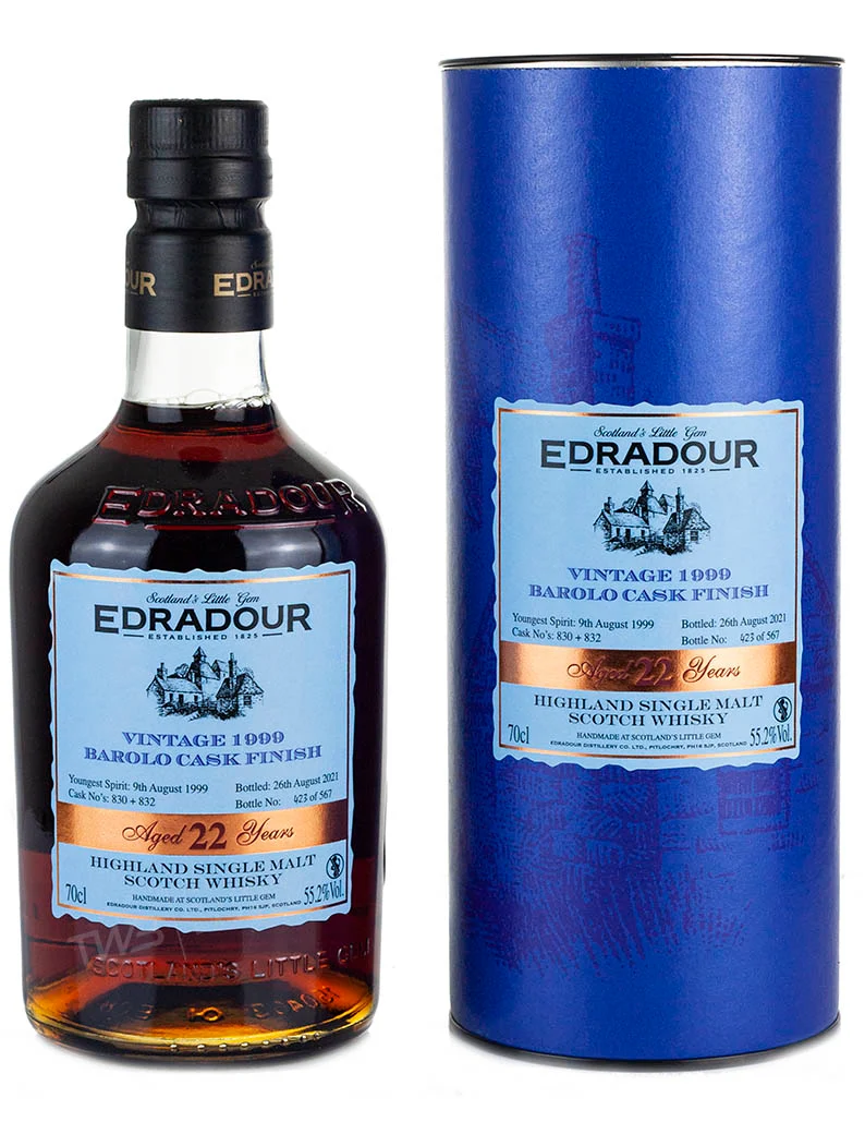 Edradour 22 Year Old 1999 Barolo Finish