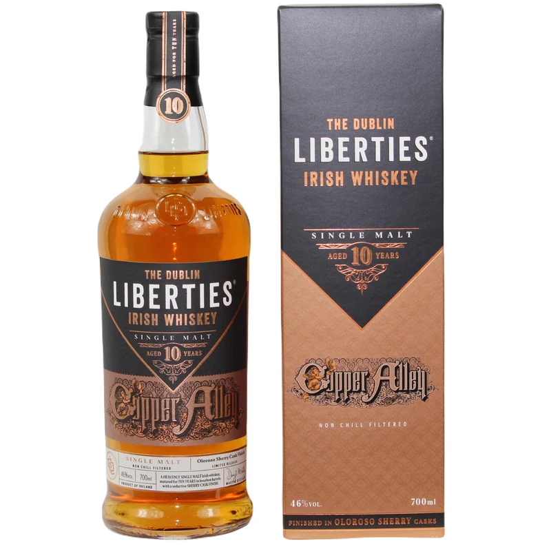 Dublin Liberties Copper Alley 10 Jahre 46,0% 0.7 l