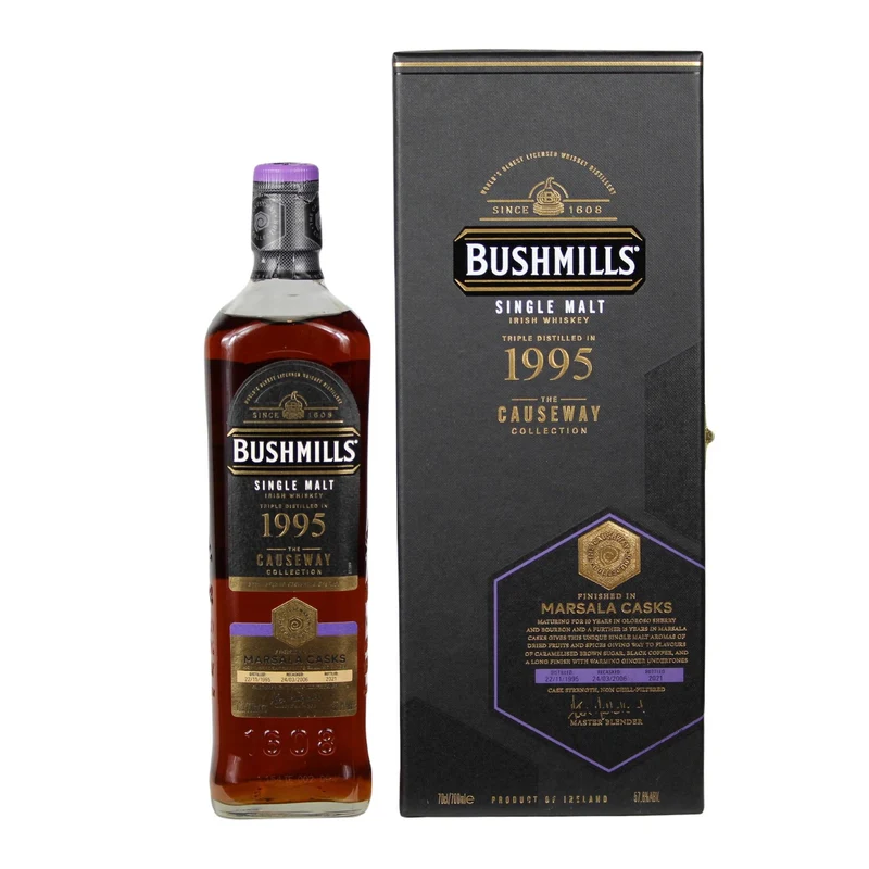 Bushmills Causeway Collection Marsala Cask 1995/2021 57,8% 0,7l