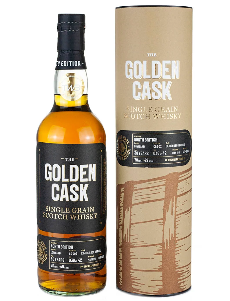 North British 30 Year Old 1991 The Golden Cask Exclusive #CG002