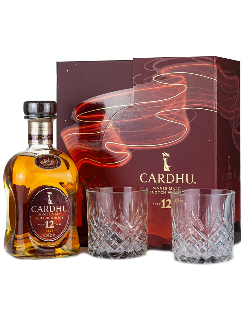 Cardhu 12 Year Old & Glasses Gift Pack