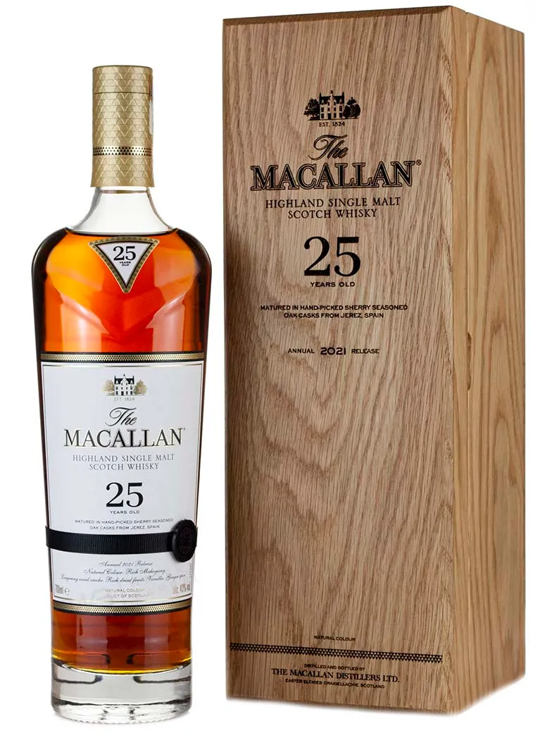 Macallan 25 Year Old Sherry Oak (2021)
