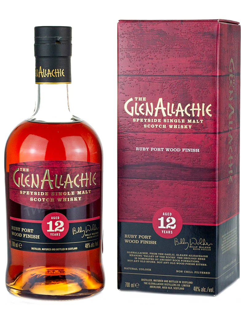 Glenallachie 12 Year Old Ruby Port Finish
