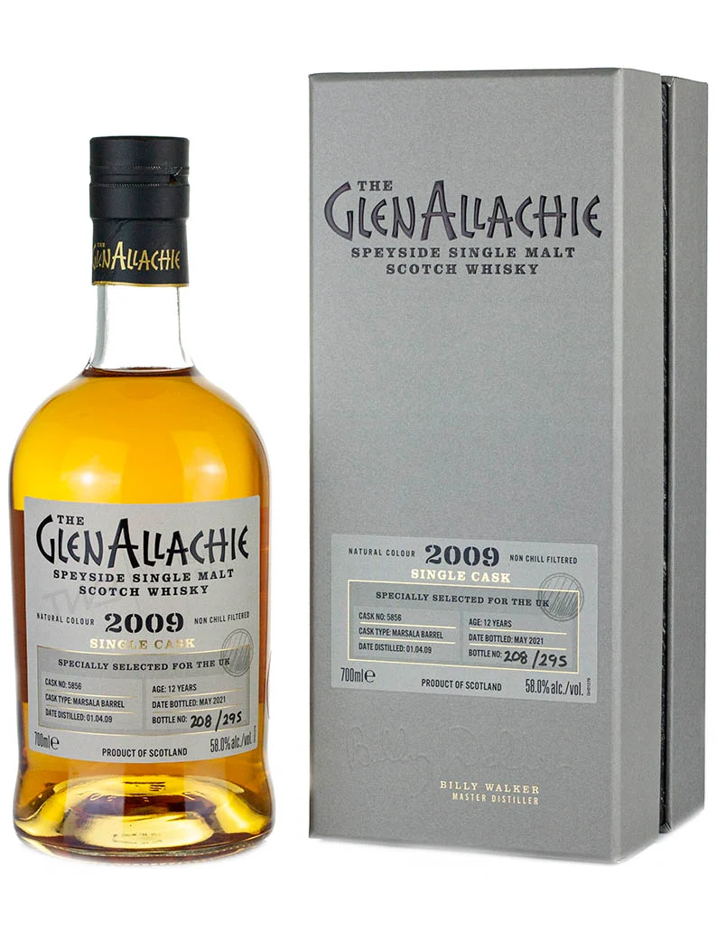 Glenallachie 12 Year Old 2009 UK Single Cask (2021)