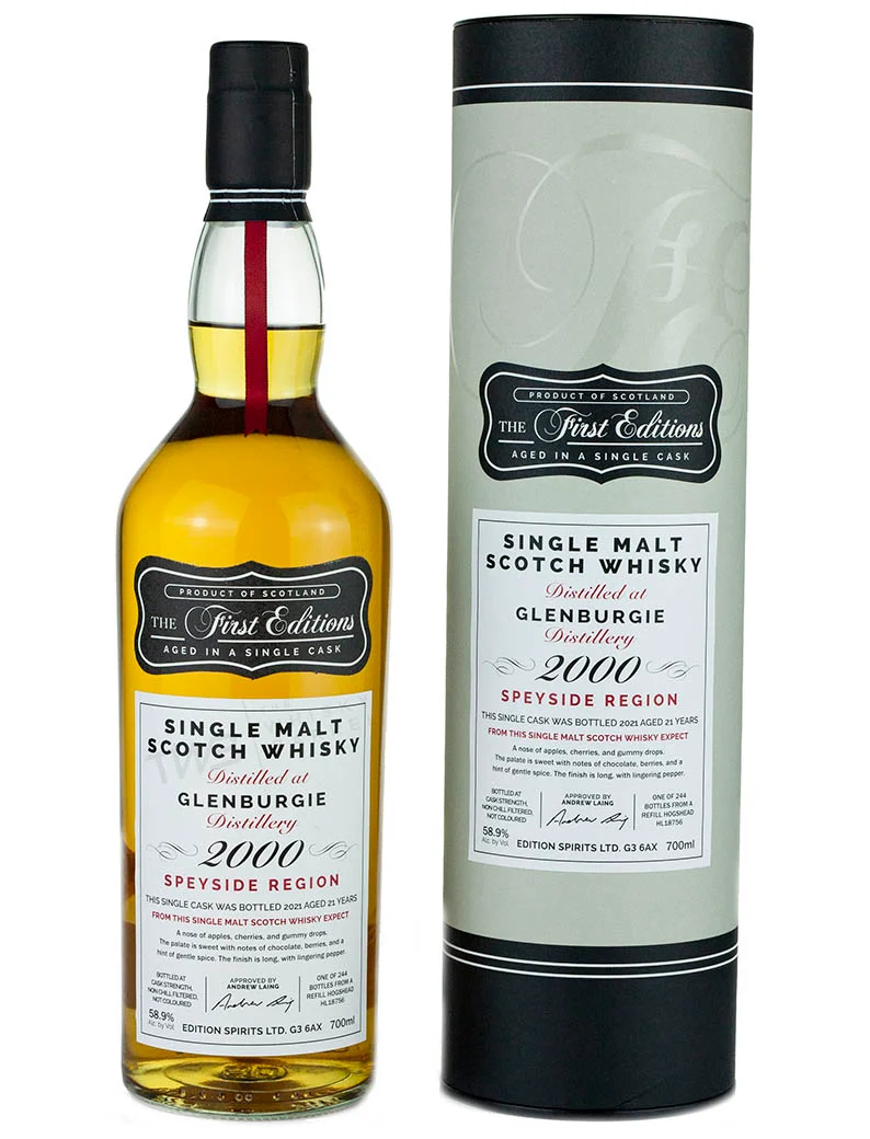 Glenburgie 21 Year Old 2000 First Editions