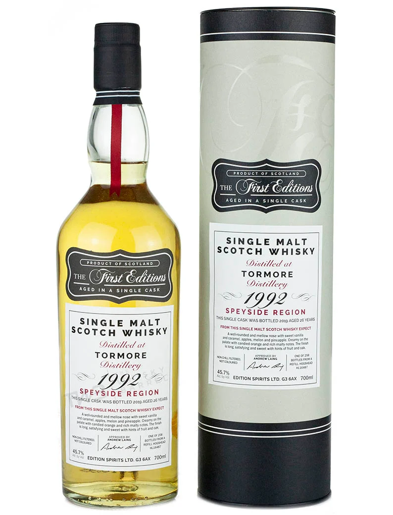 Tormore 26 Year Old 1992 First Editions