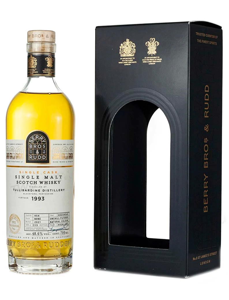 Tullibardine 28 Year Old 1993 Berry Bros & Rudd