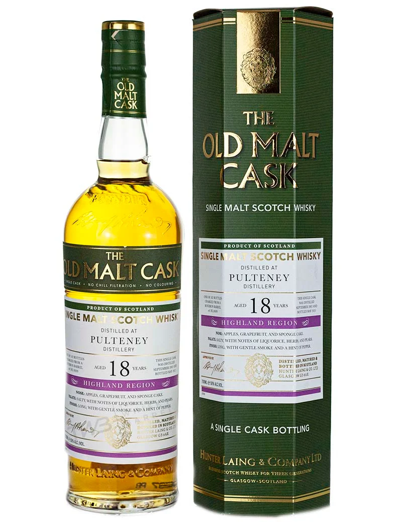Old Pulteney 18 Year Old 2002 Old Malt Cask
