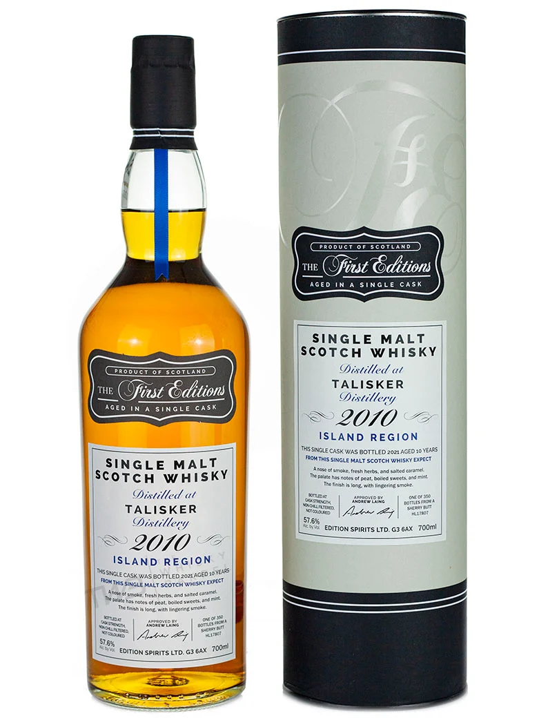 Talisker 10 Year Old 2010 First Editions