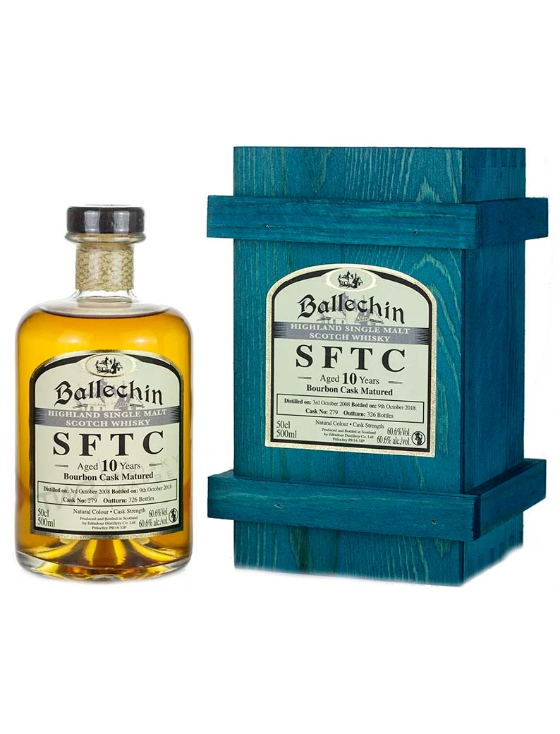Edradour Ballechin 10 Year Old 2008 Bourbon STFC