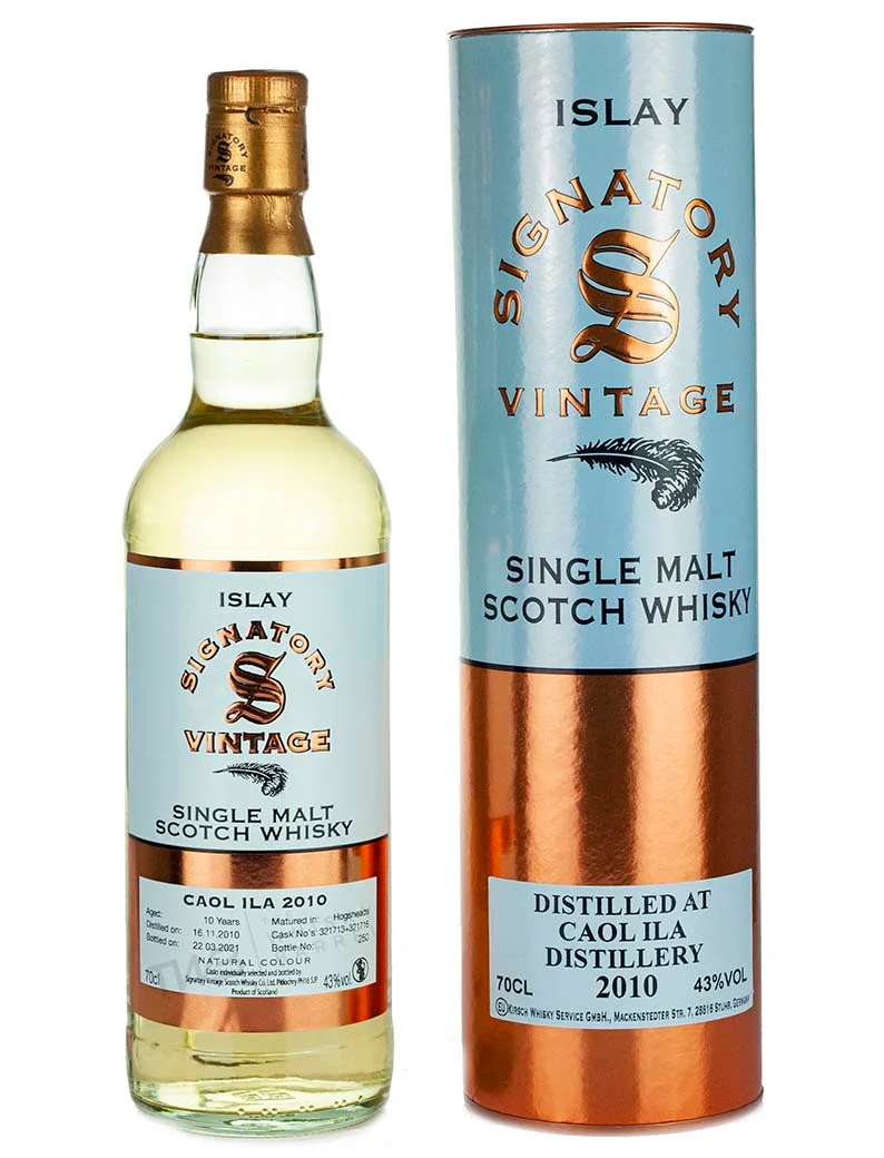Caol Ila 10 Year Old 2010 Signatory Islay