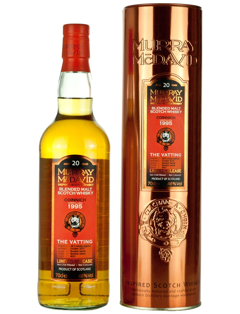 Blended Scotch Coinnich 20 Year Old 1995 Murray McDavid