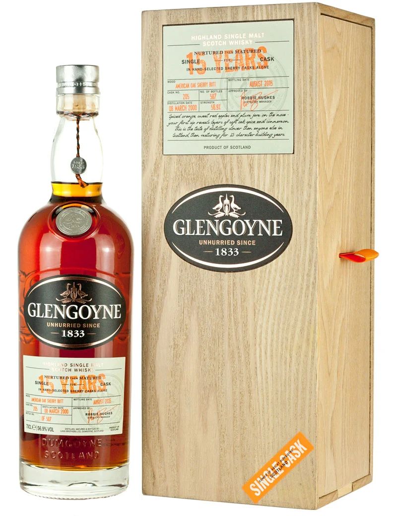 Glengoyne 15 Year Old 2000 Single Cask