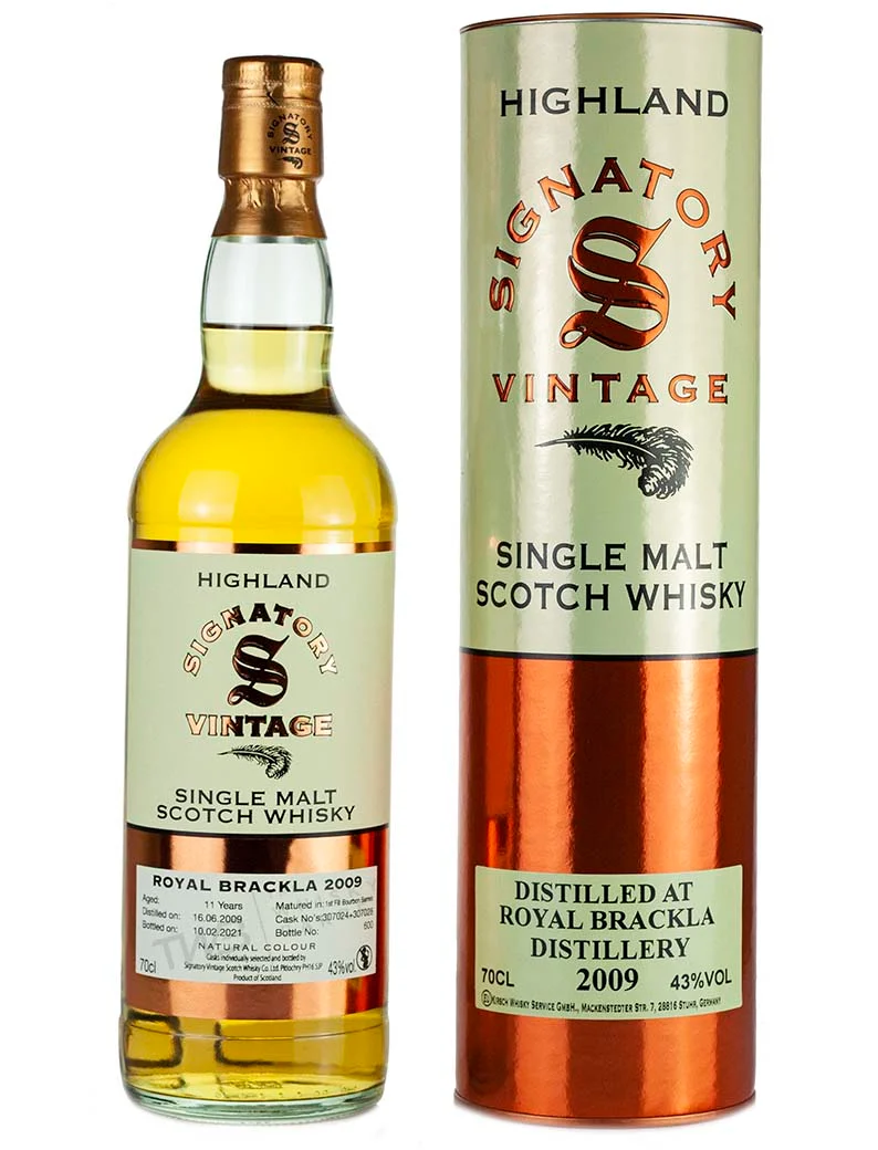 Royal Brackla 11 Year Old 2009 Signatory Highland