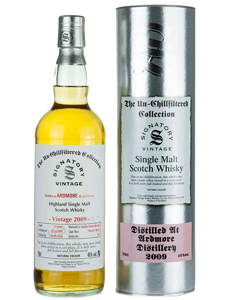 Ardmore 10 Year Old 2009 Signatory Un-Chillfiltered
