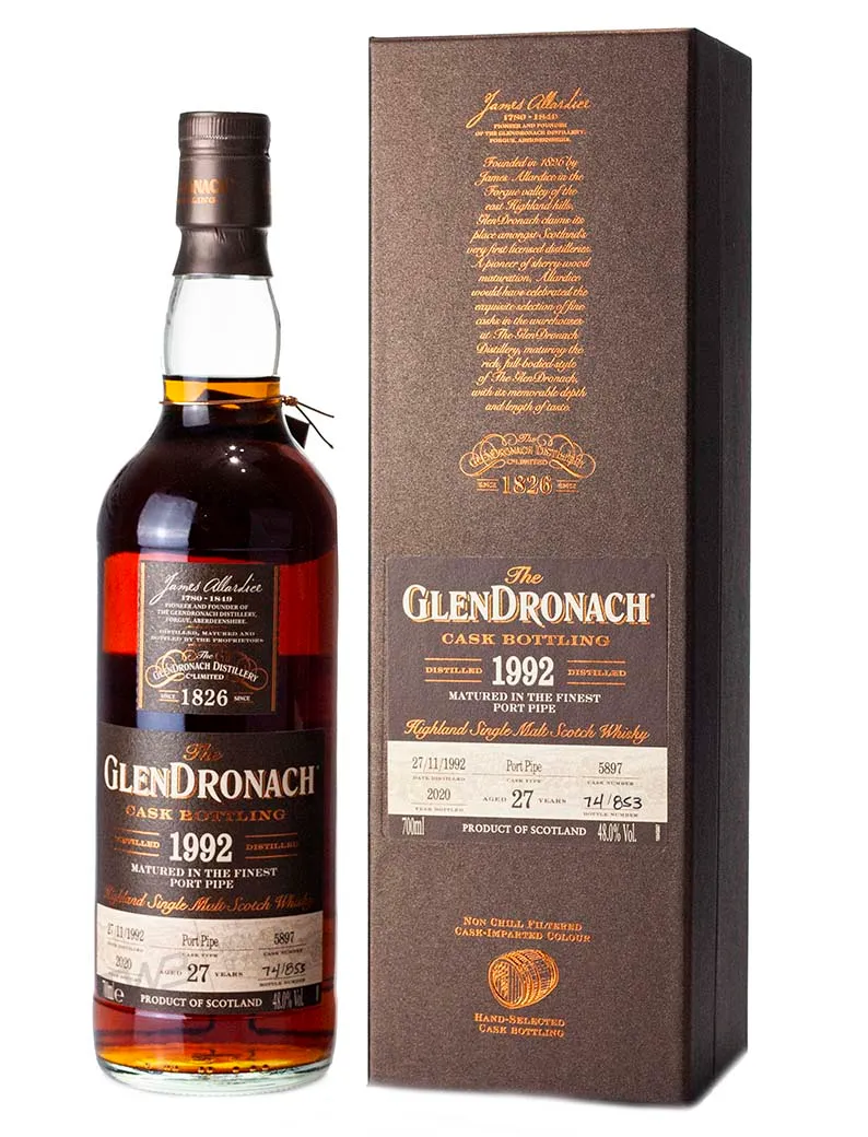 Glendronach 27 Year Old 1992 Batch 18 5897