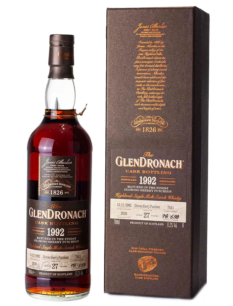 Glendronach 27 Year Old 1992 Batch 18