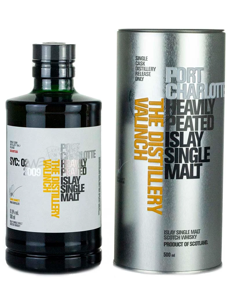 Port Charlotte (Bruichladdich) 11 Year Old 2009 Syrah Valinch