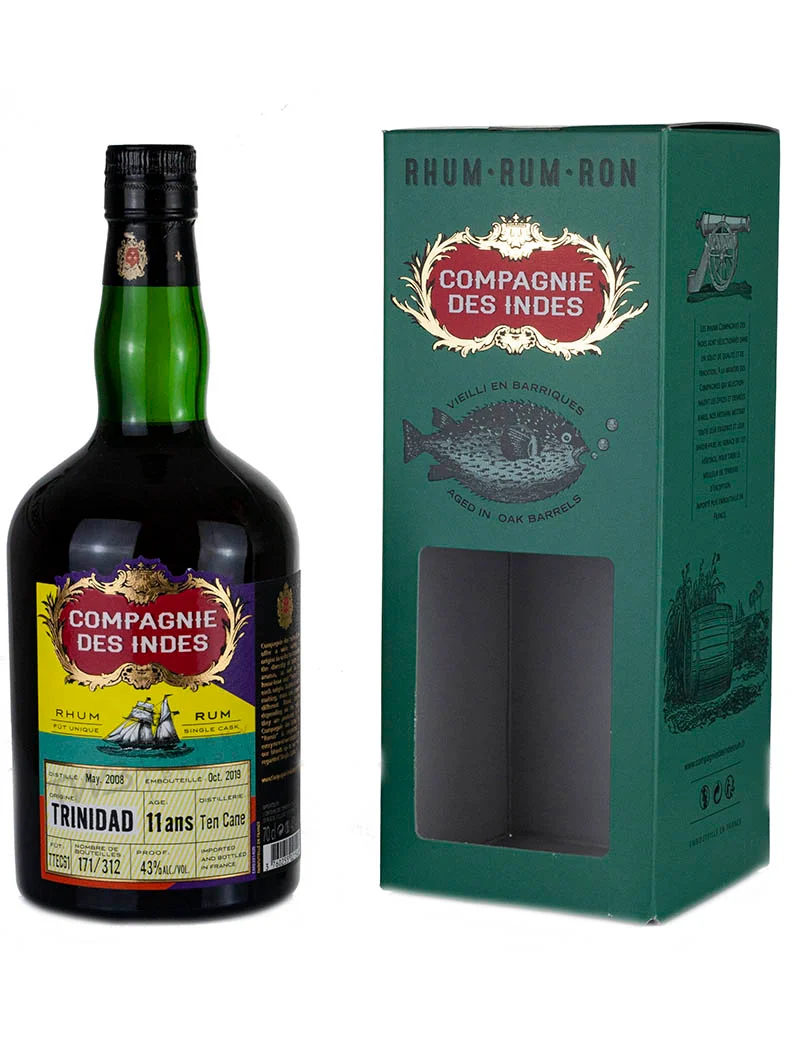 Ten Cane 11 Year Old 2008 Compagnie des Indes
