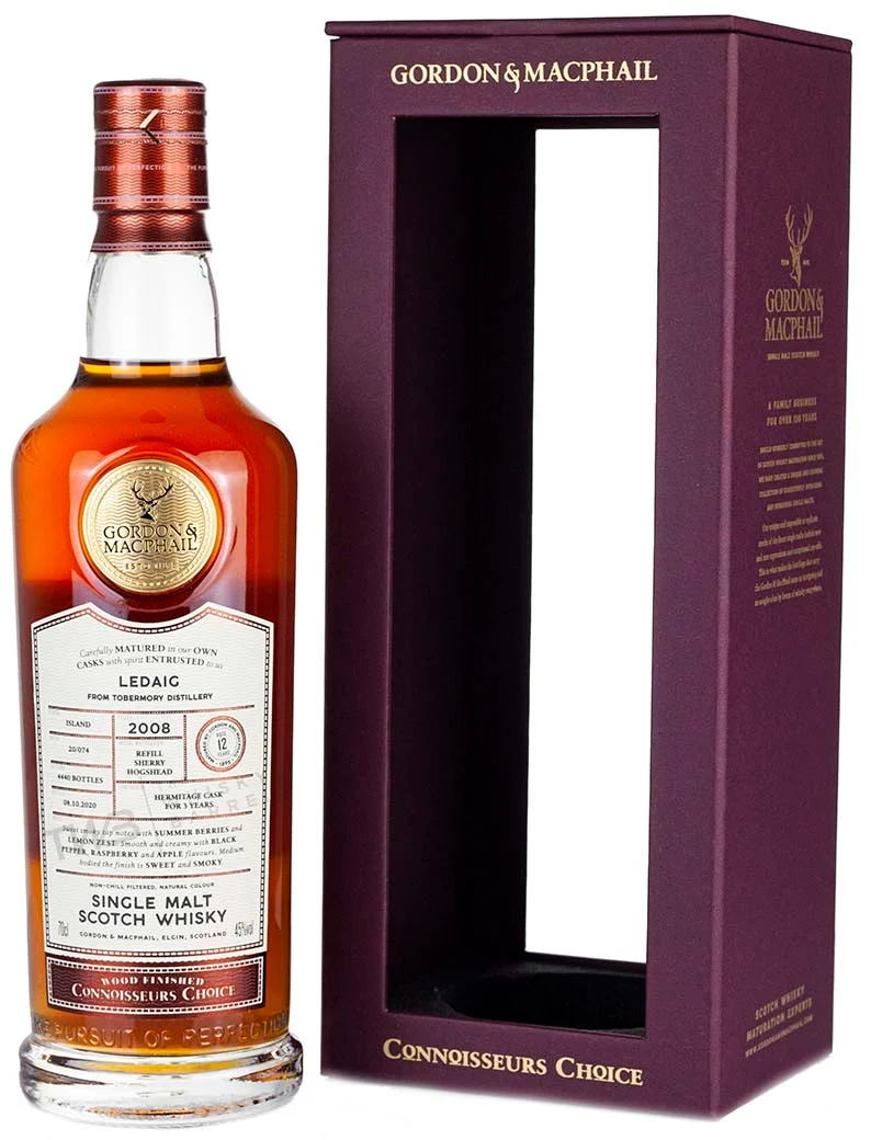 Ledaig (Tobermory) 12 Year Old 2008 Connoisseurs Choice