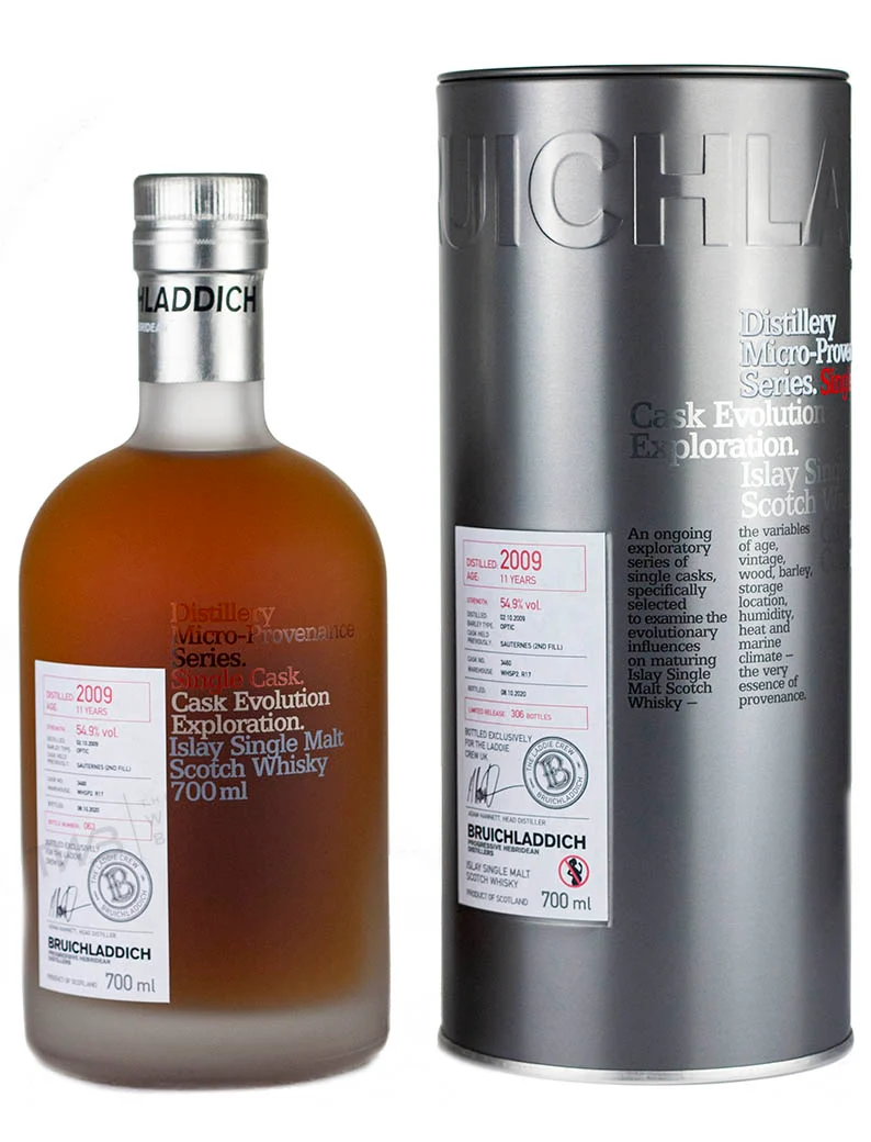 Bruichladdich 11 Year Old 2009 Micro Provenance