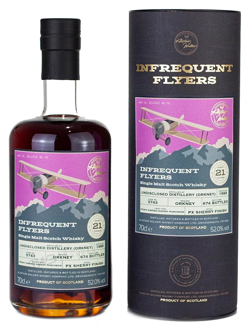 Mystery Malt Orkney 21 Year Old 1999 Infrequent Flyers