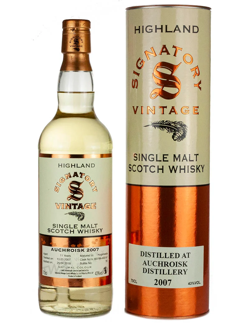 Auchroisk 11 Year Old 2007 Signatory Highland