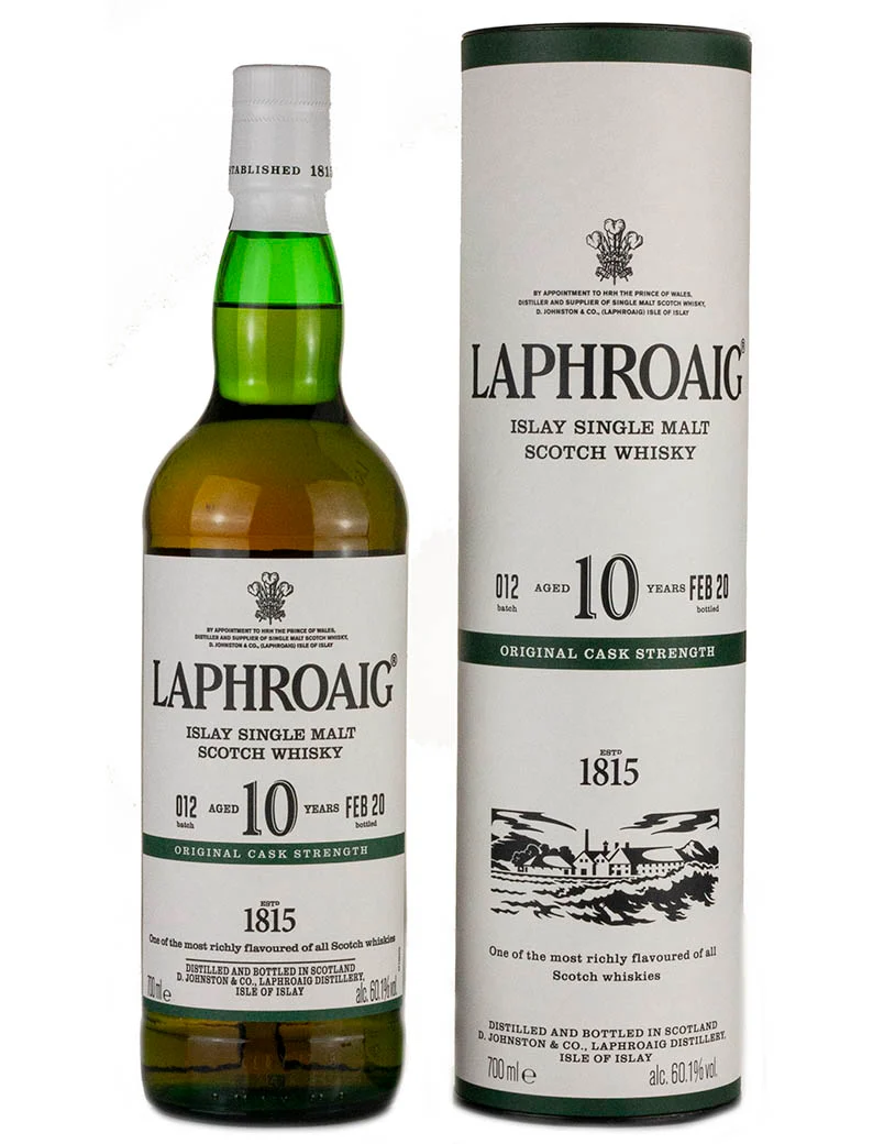 Laphroaig 10 Year Old Cask Strength Batch 12