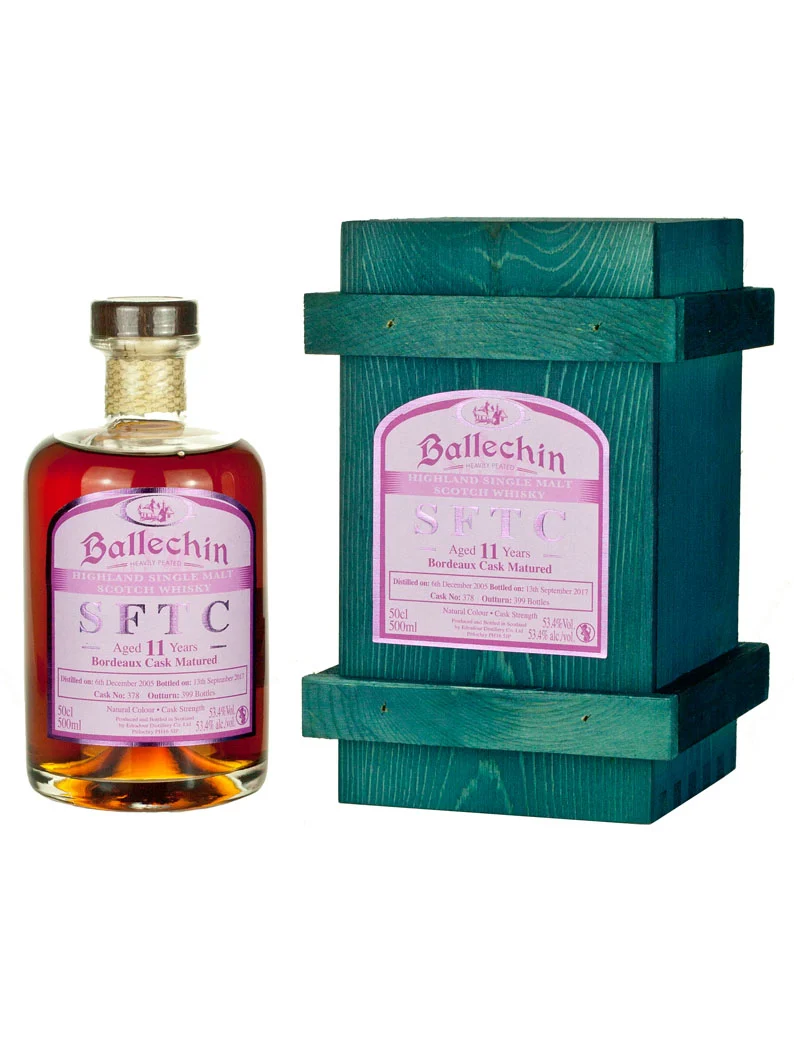Edradour Ballechin 11 Year Old 2005 Bordeaux Cask