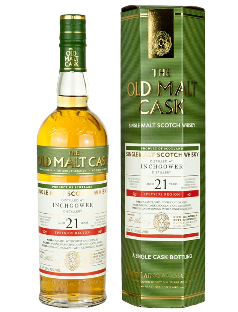 Inchgower 21 Year Old 1995 Old Malt Cask