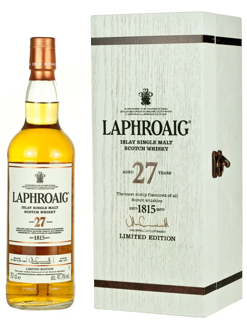 Laphroaig 27 Year Old 2017 Release