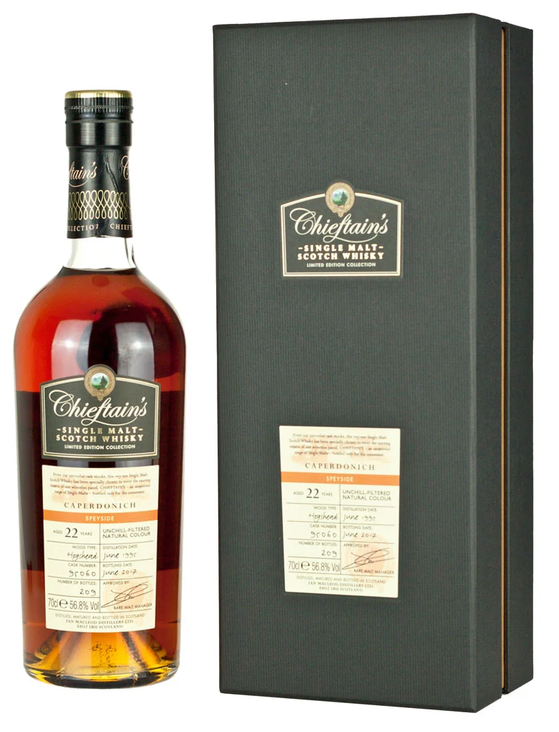 Caperdonich 22 Year Old 1995 Chieftain's