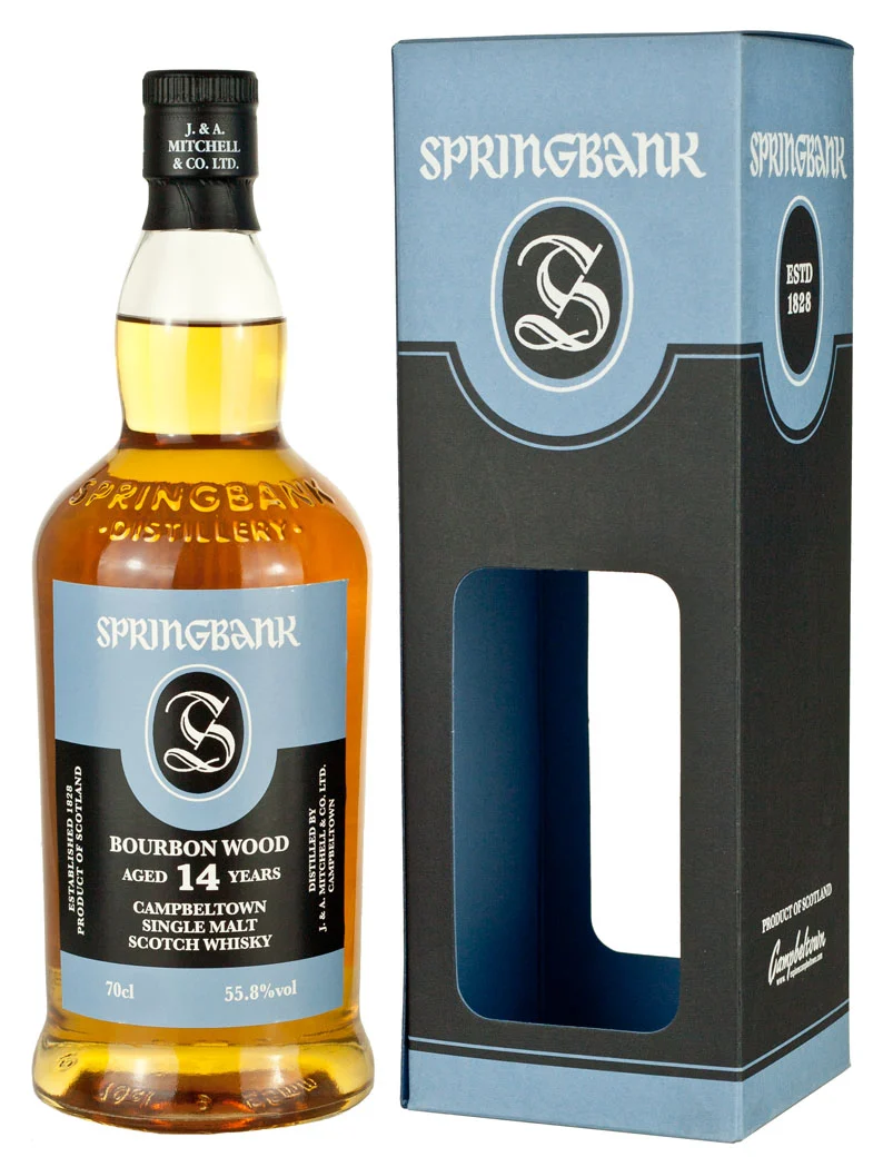 Springbank 14 Year Old Bourbon Wood