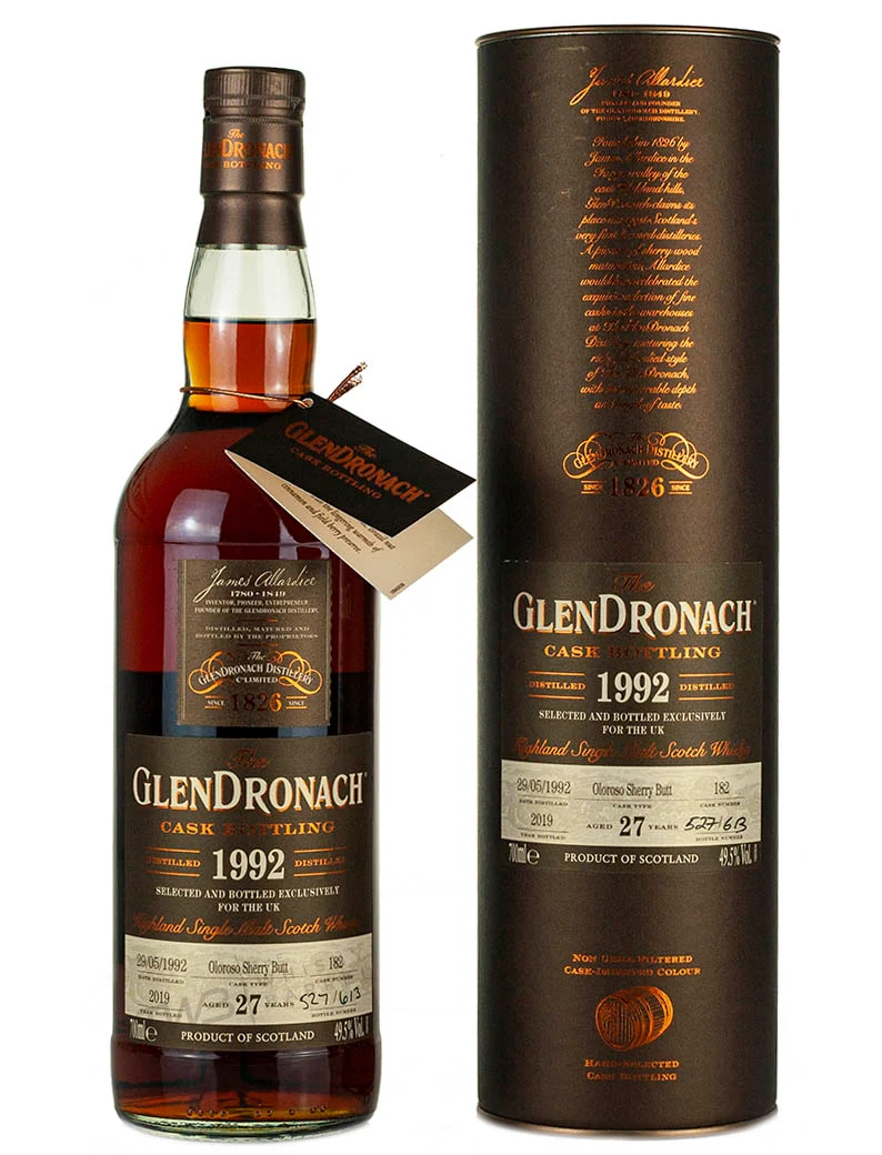 Glendronach 27 Year Old 1992 UK Exclusive