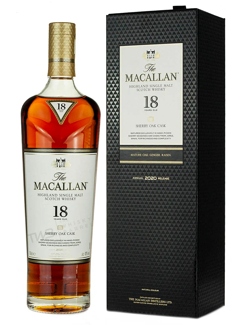 Macallan 18 Year Old Sherry Oak (2020)