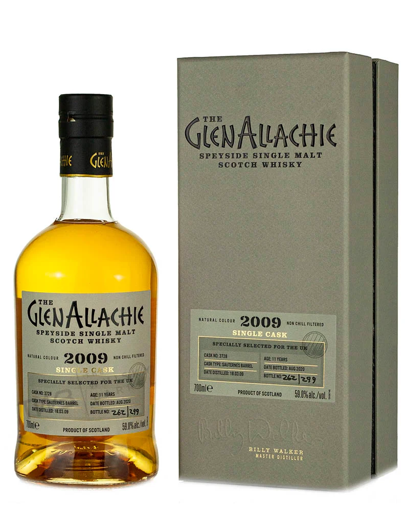 Glenallachie 11 Year Old 2009 UK Single Cask (2020)
