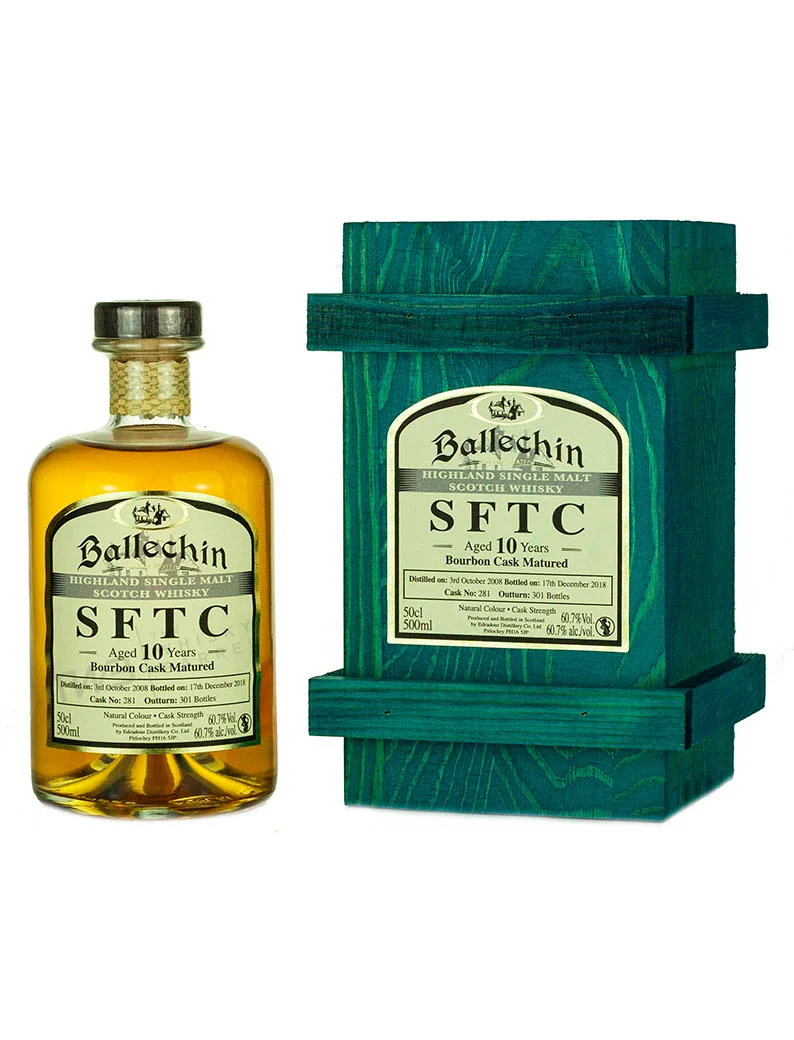 Edradour Ballechin 10 Year Old 2008 Bourbon STFC