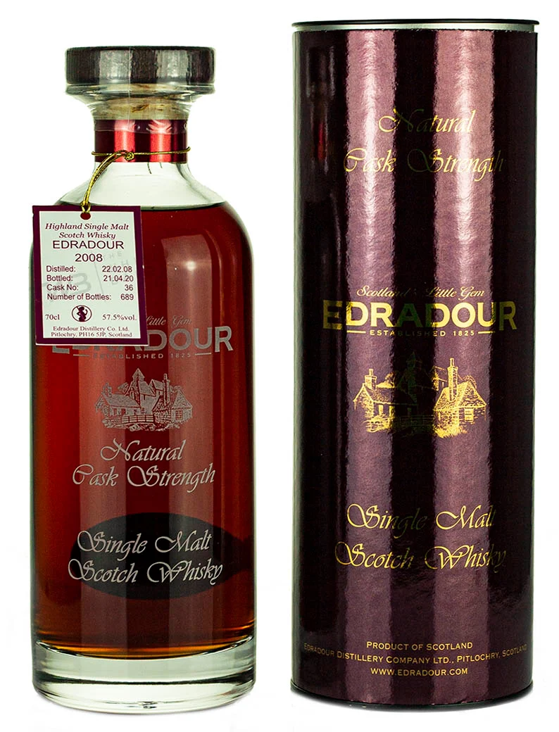 Edradour 12 Year Old 2008 Sherry Cask IBISCO