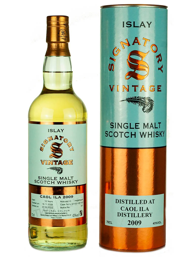 Caol Ila 10 Year Old 2009 Signatory Islay