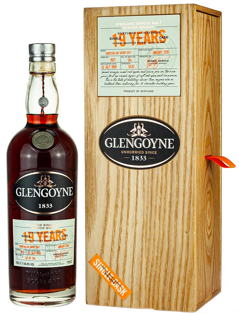 Glengoyne 19 Year Old 1998 Single Cask